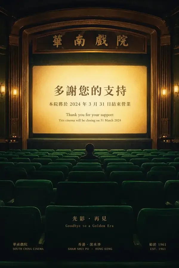 最后一场放映（2026）电影海报，剧情、怀旧类型，中国香港